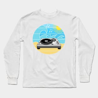 DJ Music Producer Summer Festival Musician Long Sleeve T-Shirt